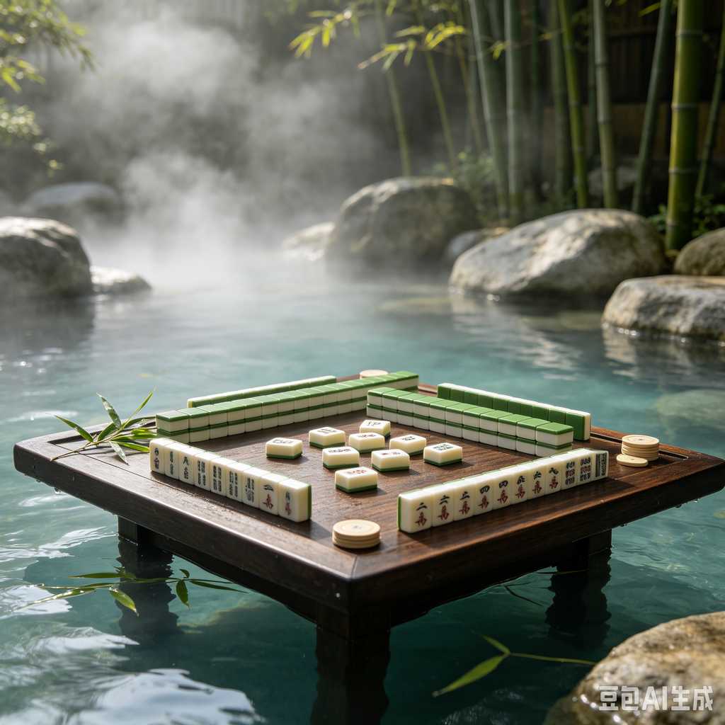 simulated ivory mahjong set