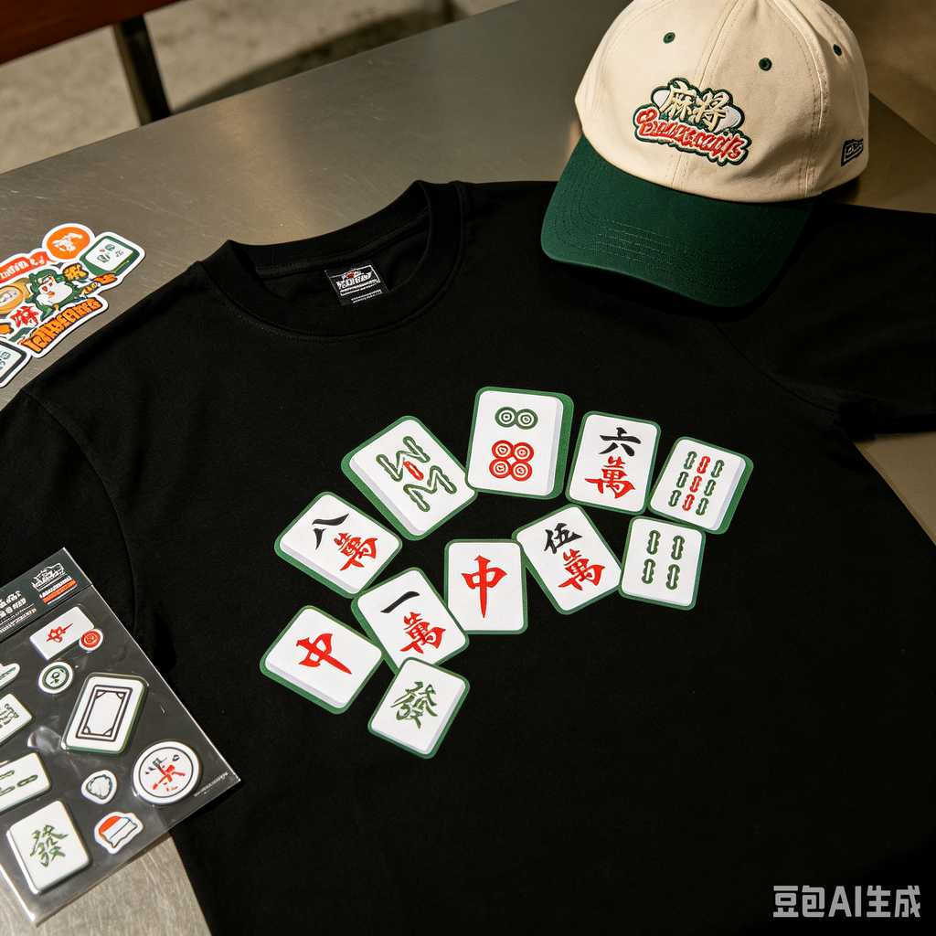 handheld mahjong tiles set