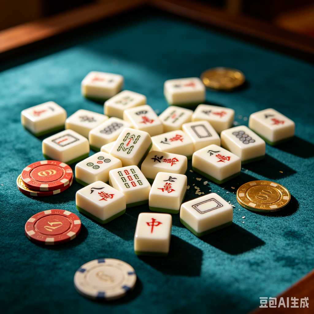 jelly transparent mahjong set